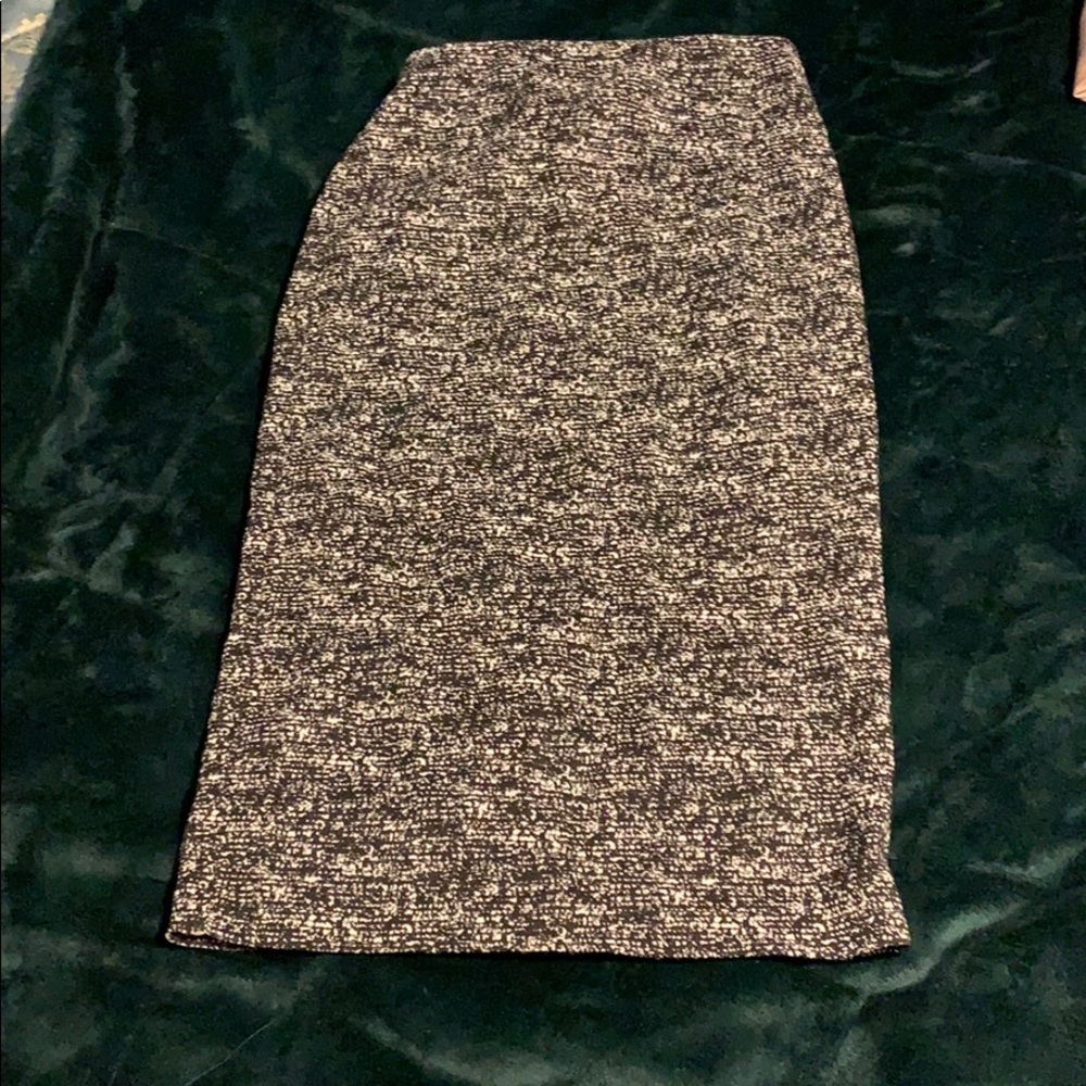 Black and white skirt